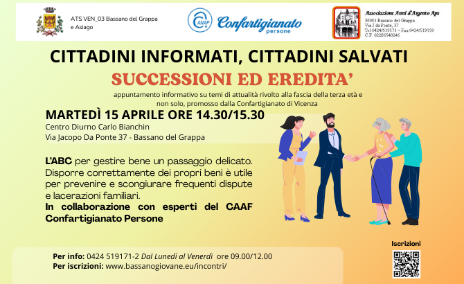 CITTADINI INFORMATI, CITTADINI SALVATI