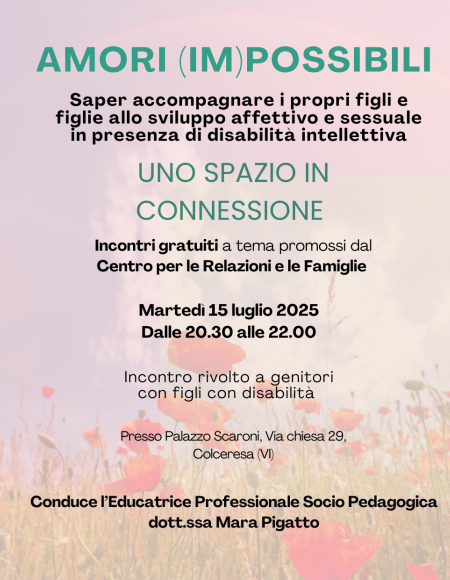 AMORI (IM)POSSIBILI