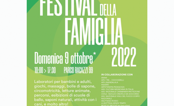 FESTIVAL DELLA FAMIGLIA 2022