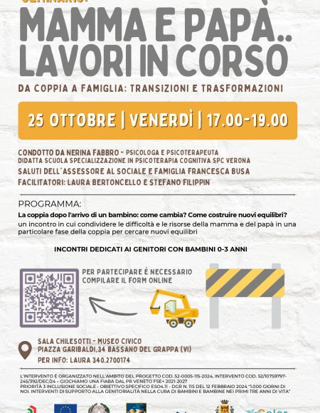 MAMMA E PAP&Agrave;.. LAVORI IN CORSO