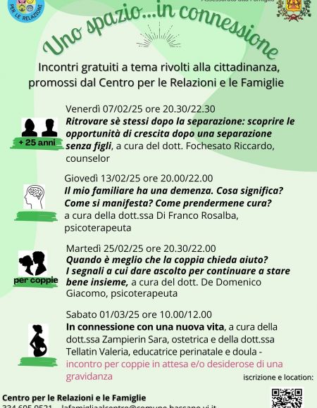  Uno spazio...in connessione